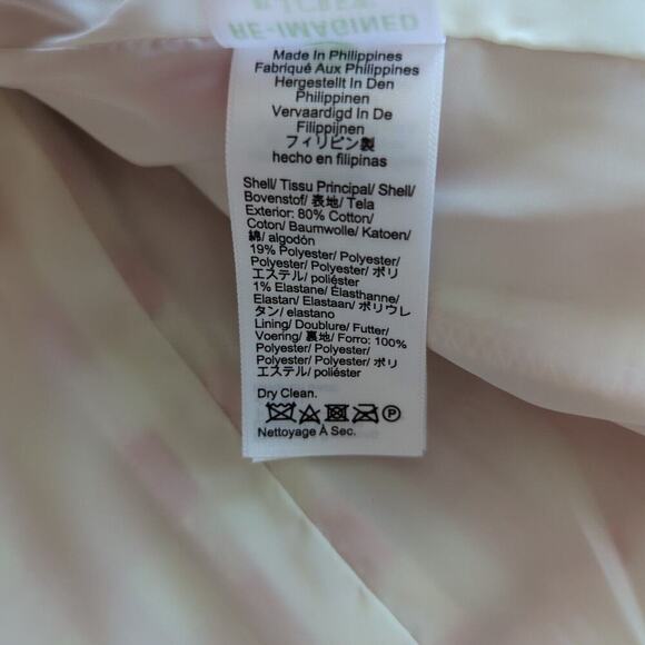 J Crew Louisa Lady Jacket in Pink Gingham Terry Tweed w/ Gold Buttons Size 8 - Picture 11 of 11